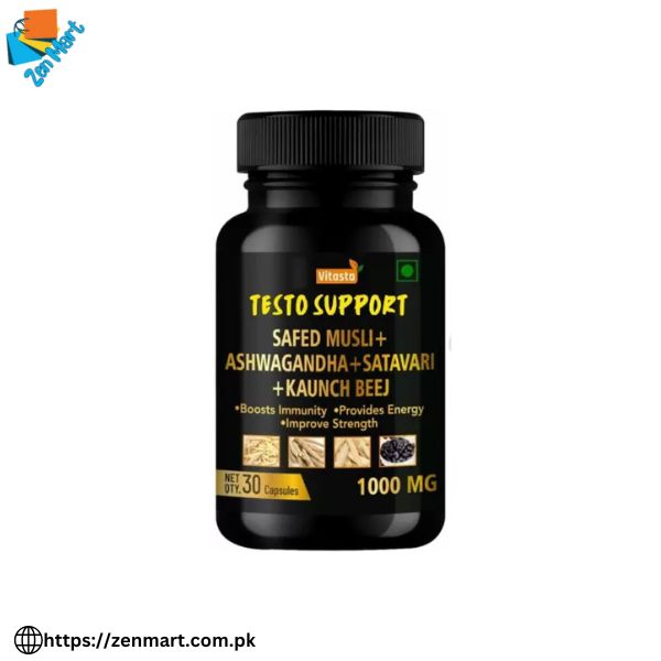 Vitasta Testo Support Capsules For Male Strength