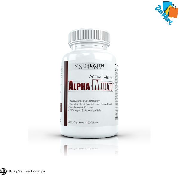 Vivid Health Nutrition Active Men's Alpha Multi Tablets