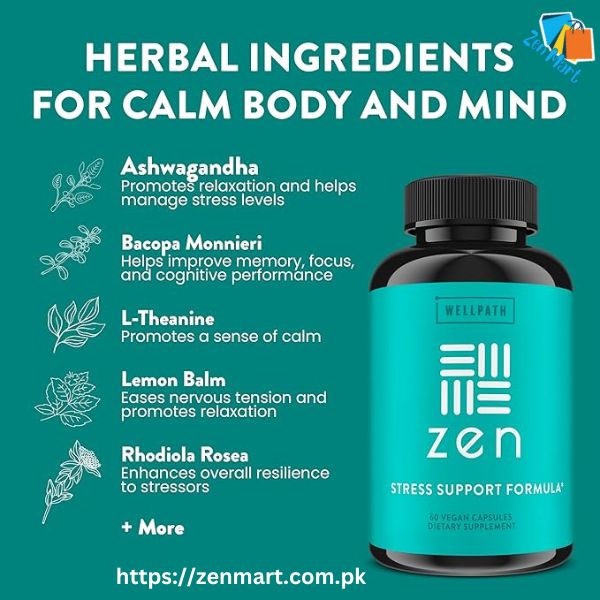 Zen Stress Support Formula By Wellpath Price