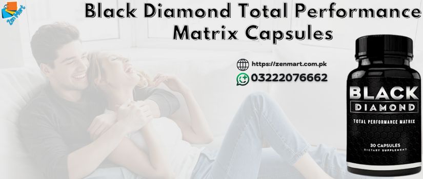 Black Diamond Total Performance Matrix Capsules Price in Pakistan - 03222076662