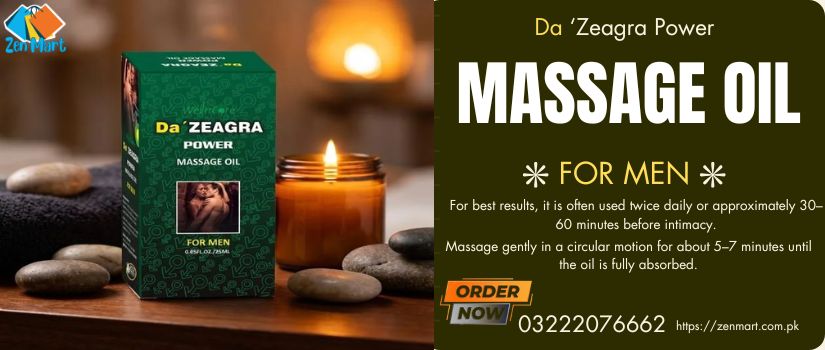 Da Zeagra Power Massage Oil Uses, Side Effects, Benefits in Pakistan - 03222076662