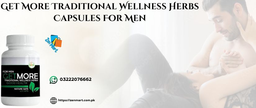 Get More Traditional Wellness Herbs Capsules For Men Price in Pakistan