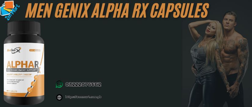 Men Genix Alpha RX Capsules Price in Pakistan, Lahore, Karachi, Islamabad - 03222076662