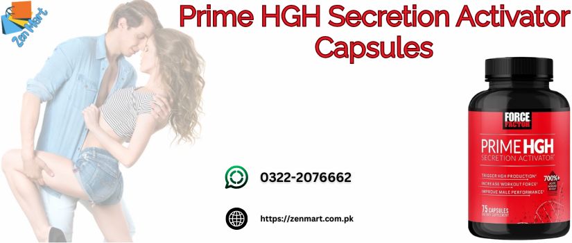 Prime HGH Secretion Activator Capsules Price in Pakistan - 03222076662