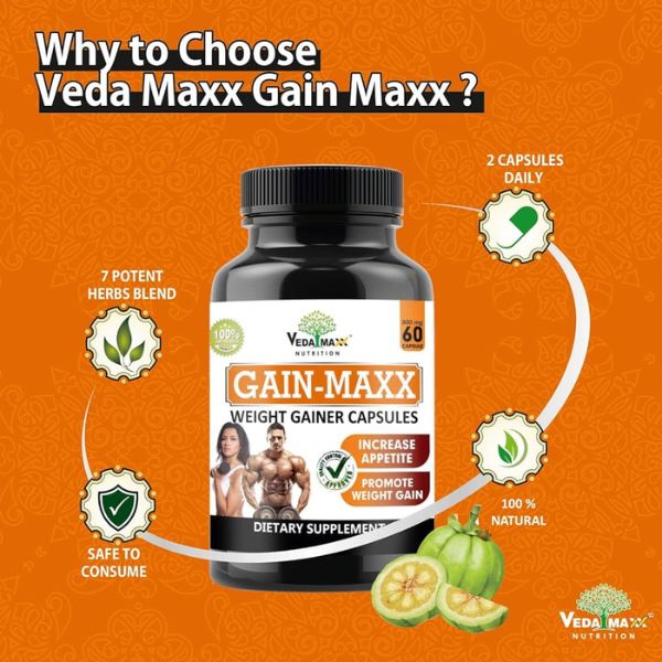 Gain Maxx Weight Gainer Capsules In Pakistan