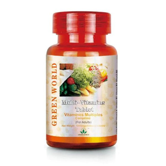 Green World Multivitamin Tablets For Adults In Pakistan