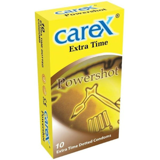 Carex Extra Time Powershot Condoms In Pakistan