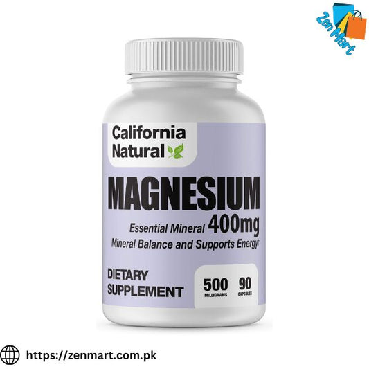 California Natural Magnesium Capsules