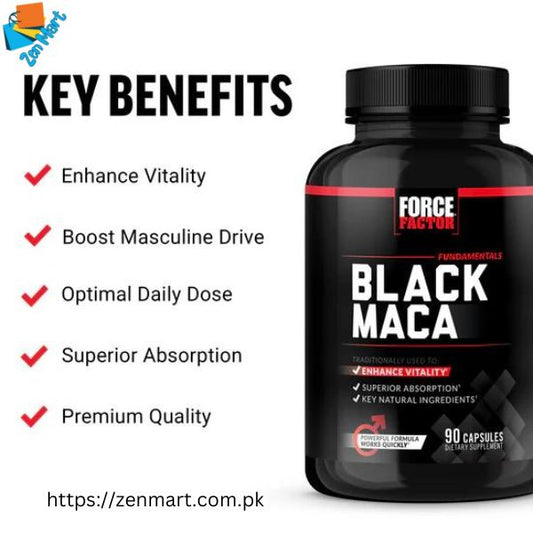 Force Factor Black Maca Capsules