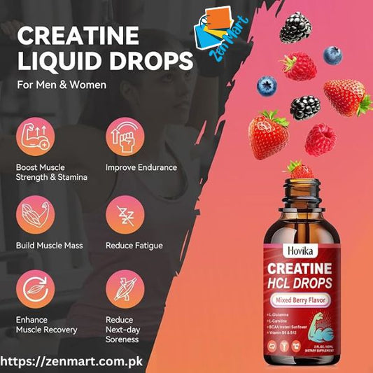 Hovika Creatine Hcl Liquid Drops