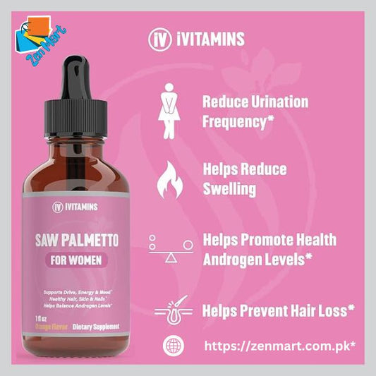 I Vitamins Saw Palmetto Drops For Women