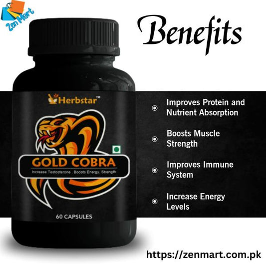 Herbstar Gold Cobra Capsules