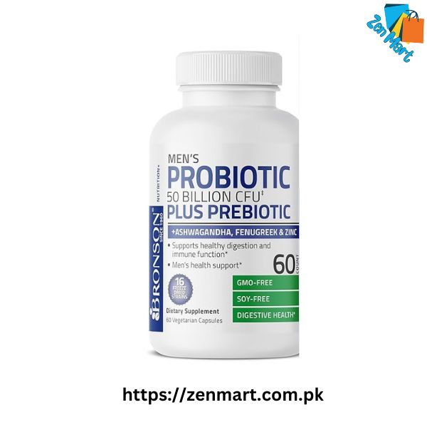 Men's Probiotic Plus Prebiotic Capsules