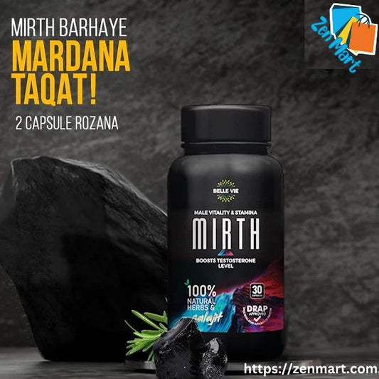 Mirth Capsules For Male Vitality & Stamina Boosts