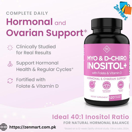 Myo & D Chiro Inositol Plus With Folate