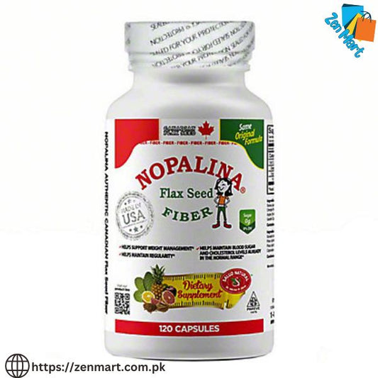 Nopalina Flax Seed Fiber Capsules