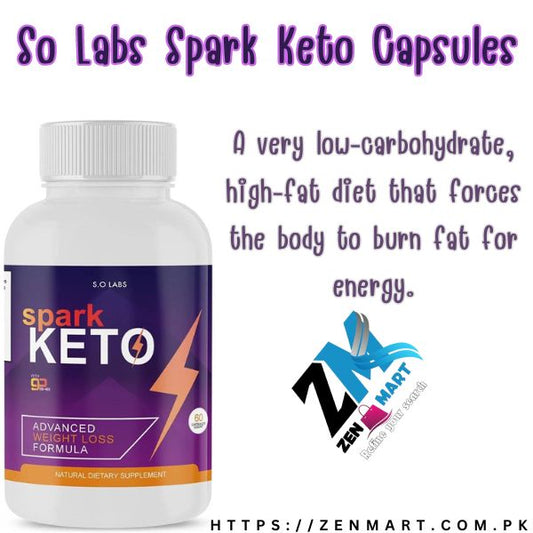 So Labs Spark Keto Capsules In Pakistan