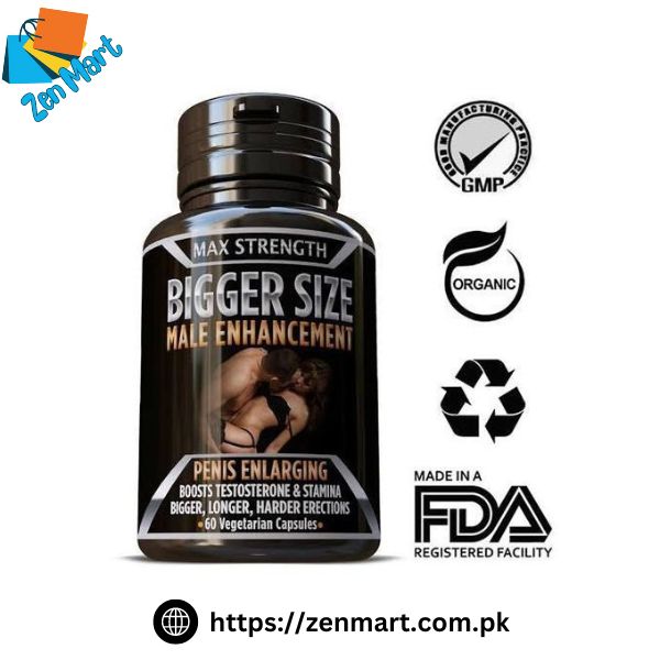 Max Strength Bigger Size Male Enhancement Capsules