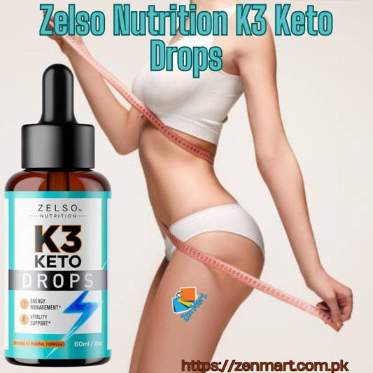 Zelso Nutrition K3 Keto Drops In Pakistan