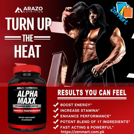 Alpha Maxx Stamina & Drive Capsules