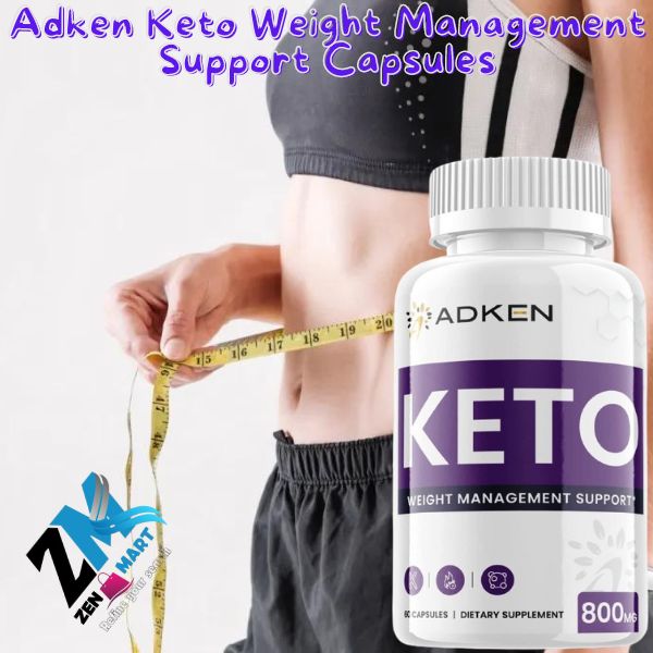 Adken Keto Weight Management Support Capsules