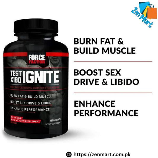 Test X180 Ignite Testosterone Booster Capsules