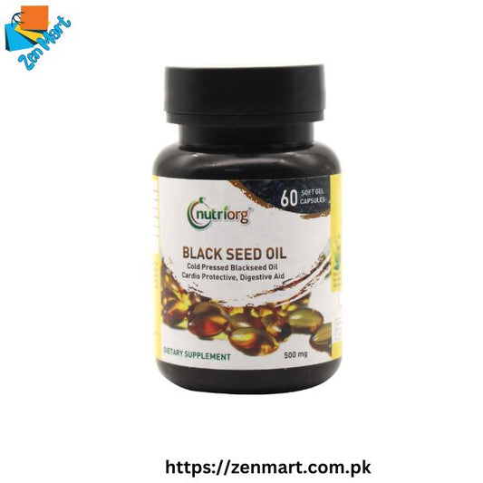 NutriOrg Black Seed Oil Capsules