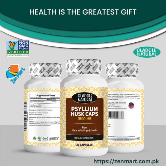 Oladole Natural Psyllium Husk Supplement