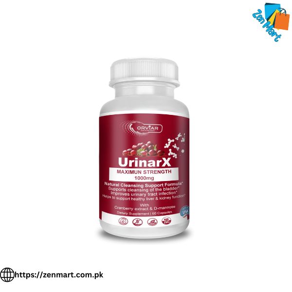 Orviar UrinarX Maximum Strength 1000 mg Capsules