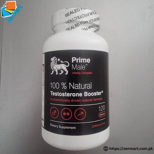 Prime Male Vitality Complex 100% Natural Testosterone Booster Capsules