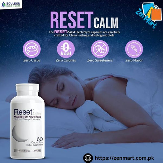 Reset Calm Evening Fasting Electrolyte Capsules