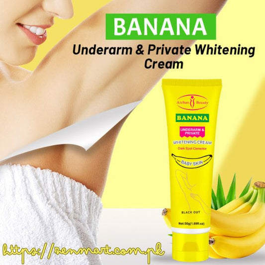 Banana Milk Underarm Whitening Cream In Pakistan