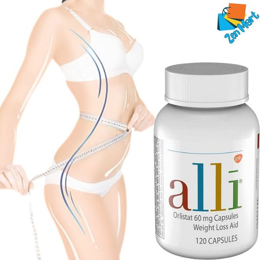 Alli Orlistat 60mg Weght Loss Aid Capsules