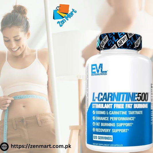 L Carnitine 500 Stimulant Free Fat Burning Capsules