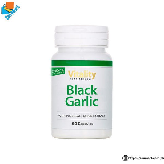 Vitality Nutritionals Black Garlic Capsules
