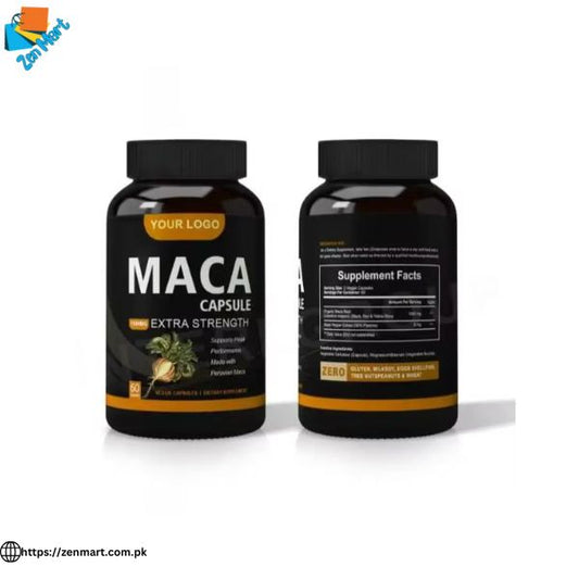 Your Logo Maca Capsules For Extra Strength