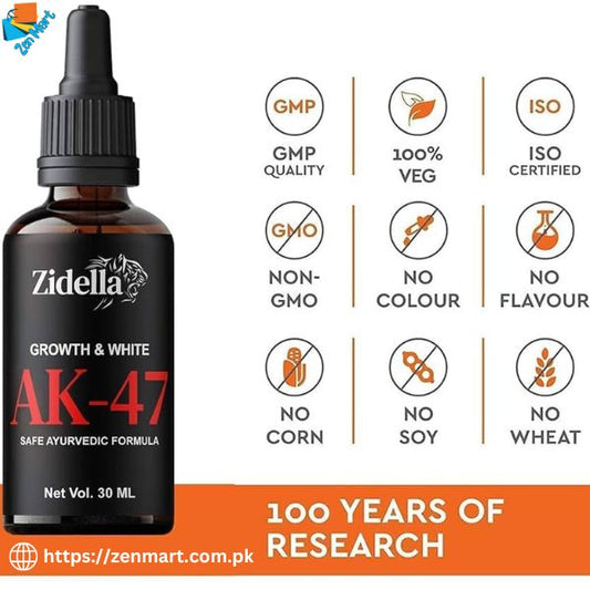 Zidella Ak 47 Massage Oil Price in Pakistan