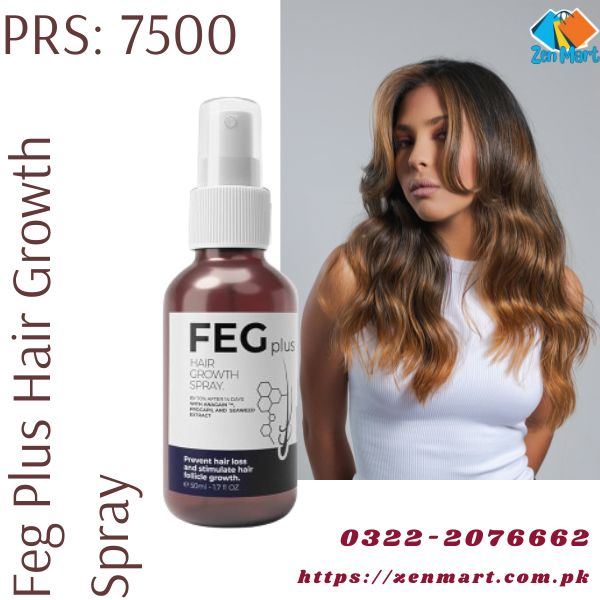 Feg Plus Hair Growth 50ml Spray Price in Pakistan