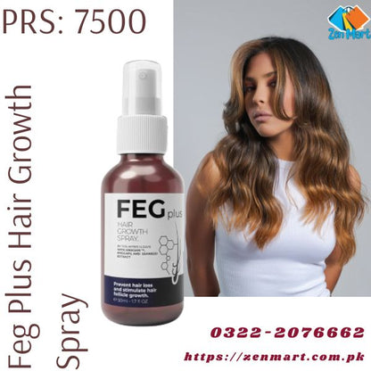 Feg Plus Hair Growth 50ml Spray Price in Pakistan