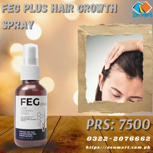Feg Plus Hair Growth Spray Price in Pakistan, Order Now