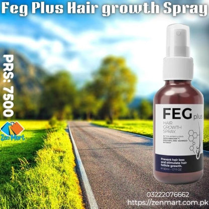 Feg Plus Hair Growth 50ml Spray Price in Pakistan