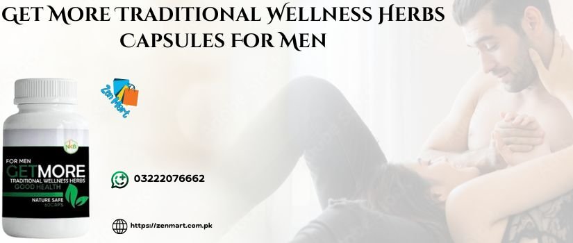 Get More Traditional Wellness Herbs Capsules For Men Price in Pakistan