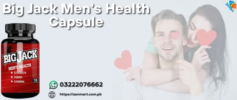 Big Jack Men's Health Capsule Price in Pakistan, Lahore, Karachi - 03222076662
