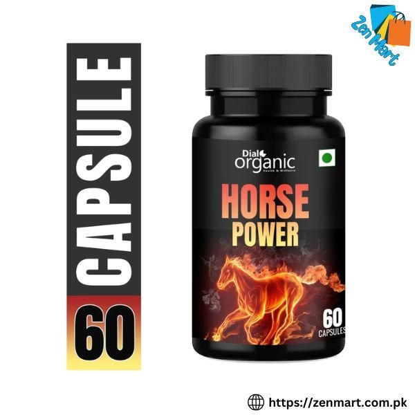 Dial Organic Horse Power Capsules