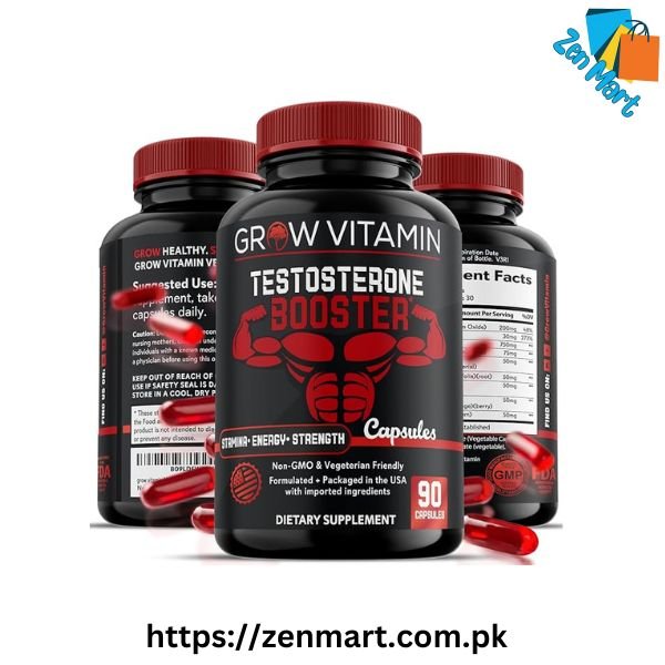 Grow Vitamin Testosterone Booster Capsules