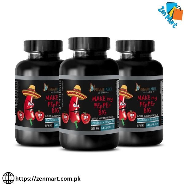 Make My Pepper Big Natural Male Enhancement Capsules