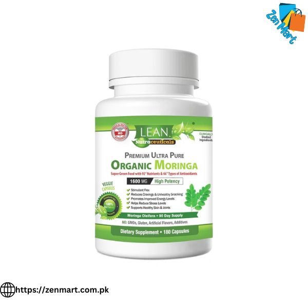 Lean Premium Ultra Pure Organic Moringa Capsules