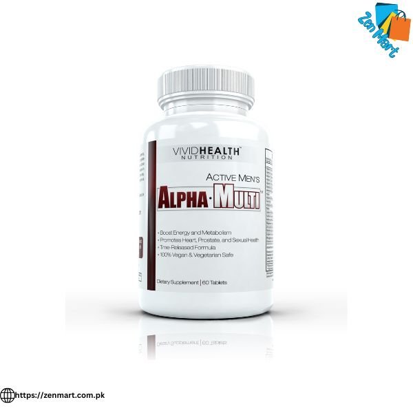 Vivid Health Nutrition Active Men's Alpha Multi Tablets