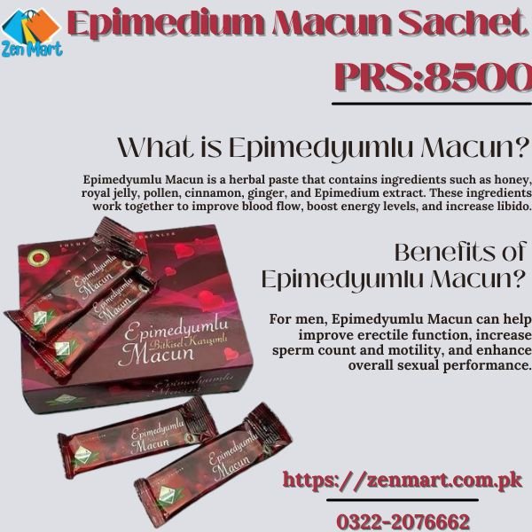 Buy Epimedyumlu Macun Sachets Box